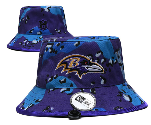Baltimore Ravens Stitched Bucket Hats 086